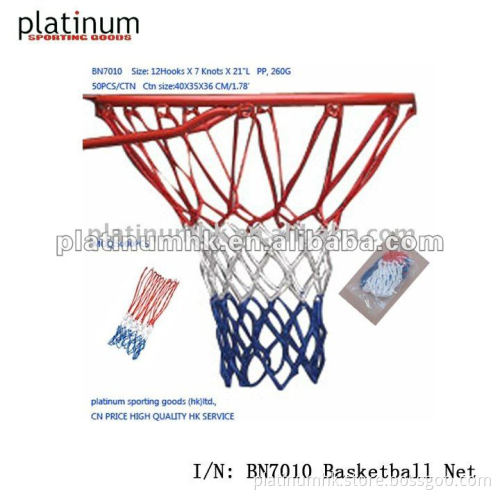 basketball net(PP,12Hooks X 7 Knots X 21"L)